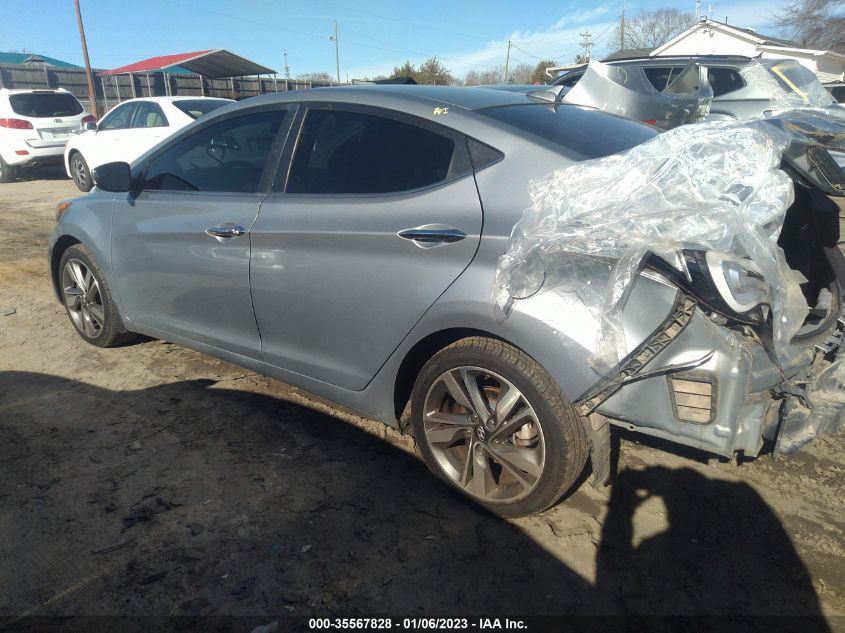 2015 Hyundai Elantra Limited VIN: 5NPDH4AE6FH554568 Lot: 35567828