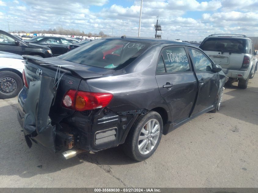 2010 Toyota Corolla S VIN: 2T1BU4EE1AC405851 Lot: 35569030