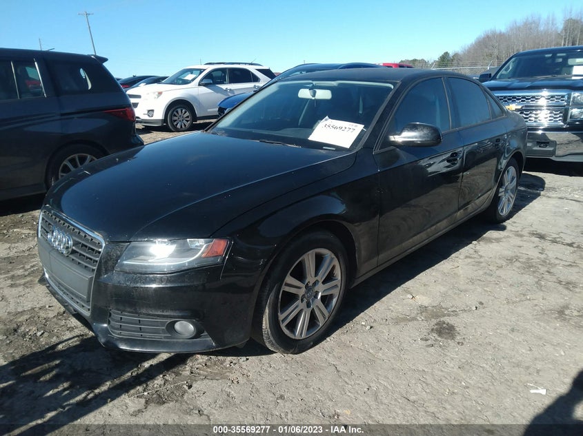 2011 AUDI A4 2.0T PREMIUM VIN: WAUBFAFL6BN006001