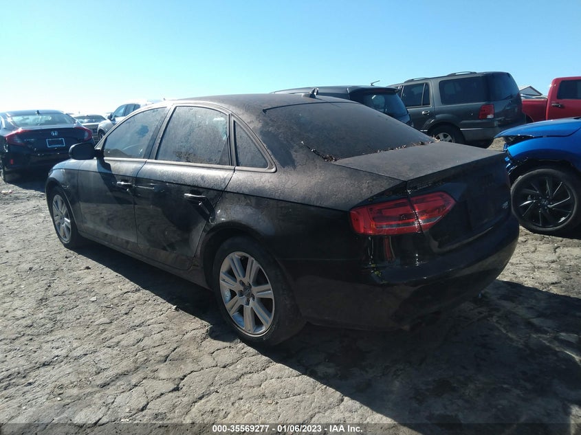 2011 AUDI A4 2.0T PREMIUM VIN: WAUBFAFL6BN006001