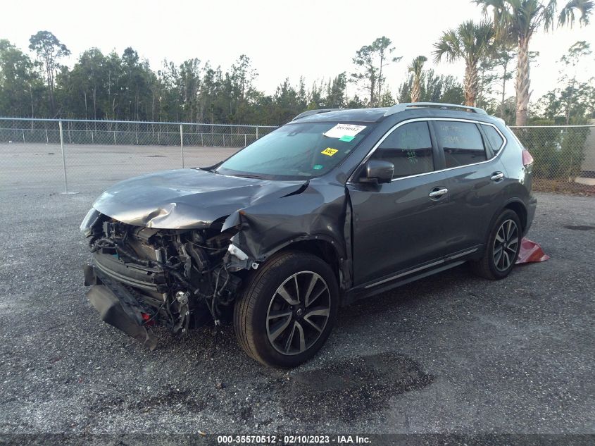 2019 Nissan Rogue Sl VIN: 5N1AT2MT2KC778700 Lot: 35570512