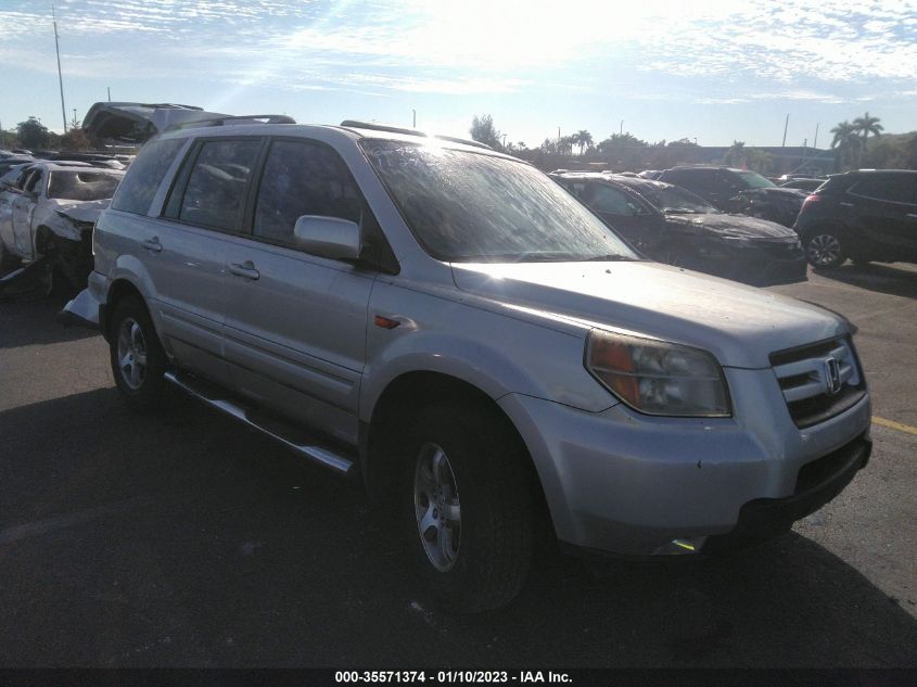 2007 Honda Pilot Ex-L VIN: 5FNYF28557B026232 Lot: 35571374