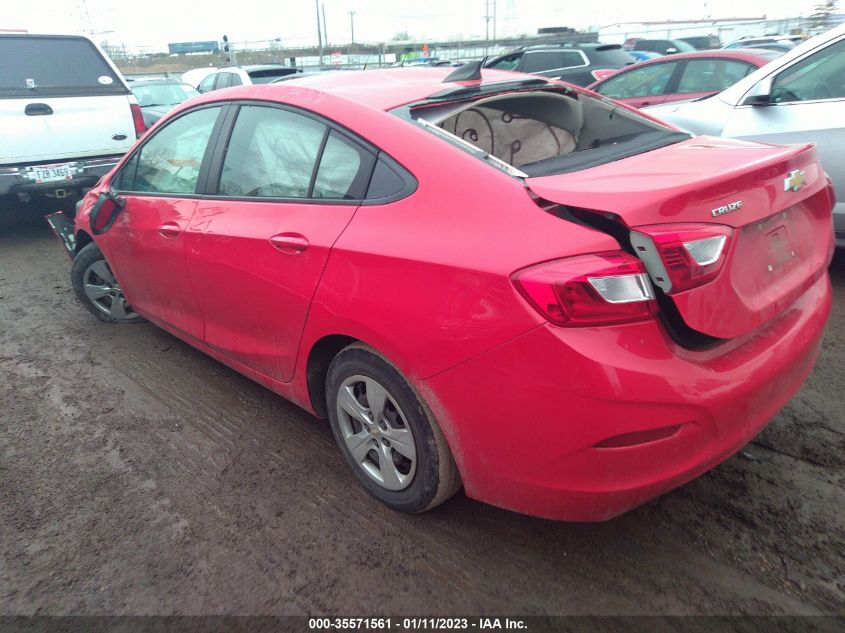 2016 Chevrolet Cruze Ls Auto VIN: 1G1BC5SM0G7233352 Lot: 35571561