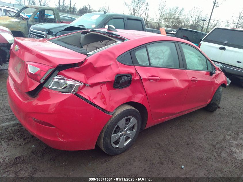 2016 Chevrolet Cruze Ls Auto VIN: 1G1BC5SM0G7233352 Lot: 35571561