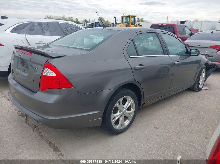 3FAHP0HA9CR299686 2012 Ford Fusion Se