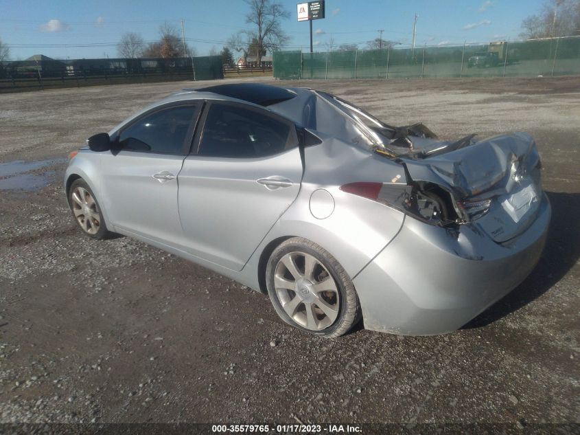 2011 Hyundai Elantra Limited VIN: 5NPDH4AE4BH051633 Lot: 35579765