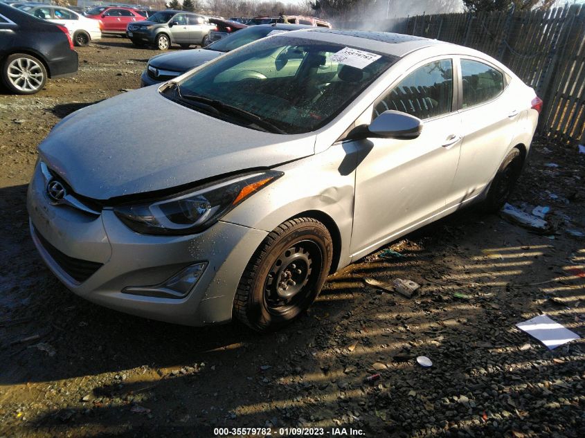 5NPDH4AE2GH676152 2016 Hyundai Elantra Value Edition