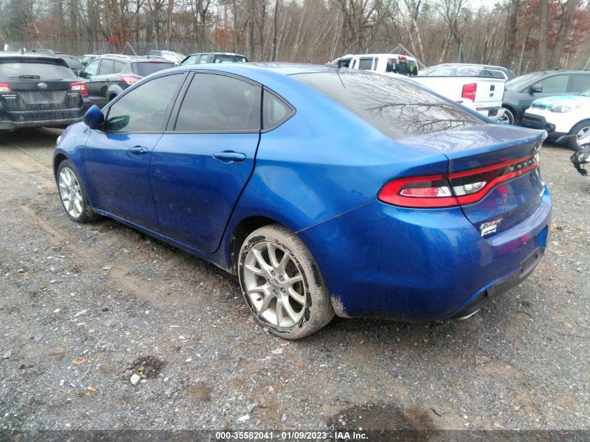 2013 Dodge Dart Sxt/Rallye VIN: 1C3CDFBH6DD147496 Lot: 35582041