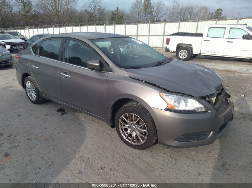 2015 Nissan Sentra Sv VIN: 3N1AB7AP2FY308517 Lot: 35583281