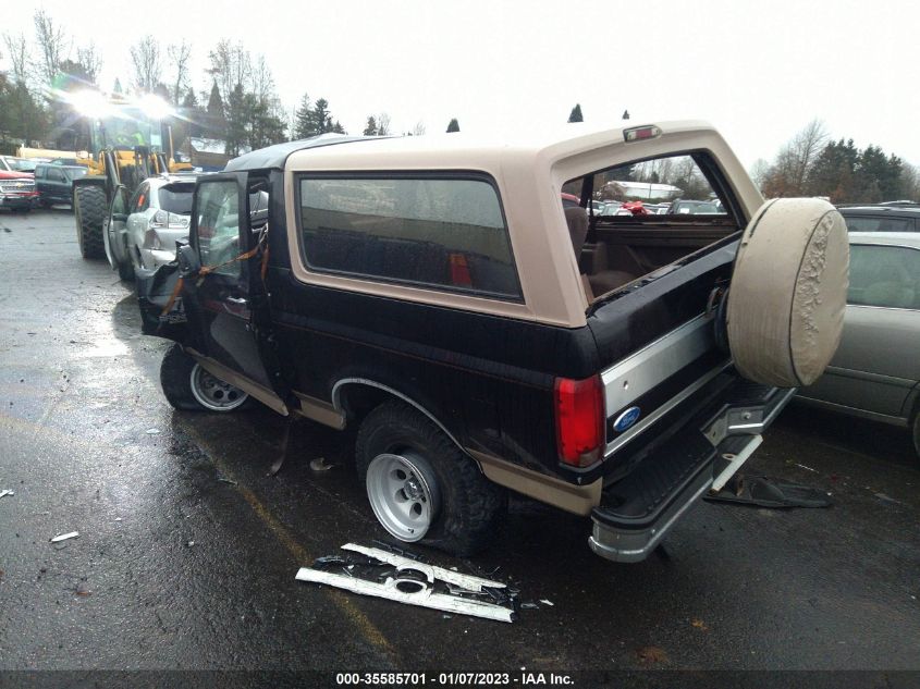 1996 Ford Bronco U100 VIN: 1FMEU15H9TLA29431 Lot: 35585701