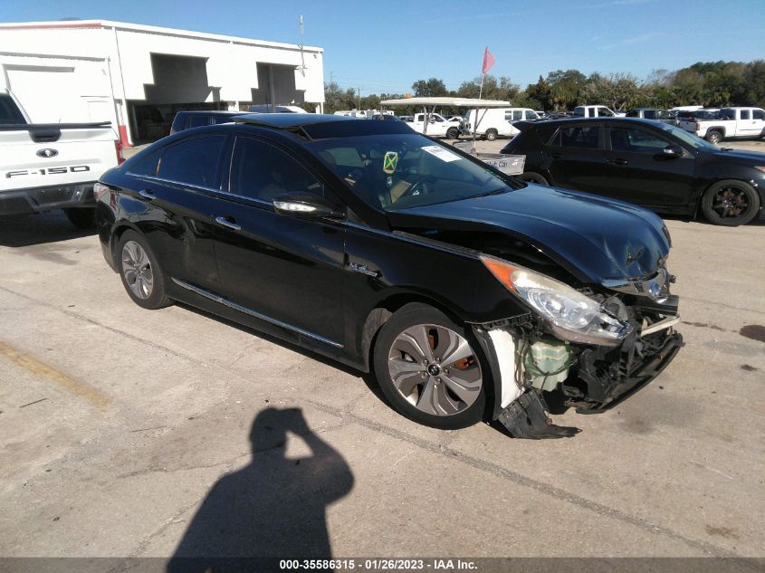 2015 Hyundai Sonata Hybrid Limited VIN: KMHEC4A45FA119358 Lot: 35586315