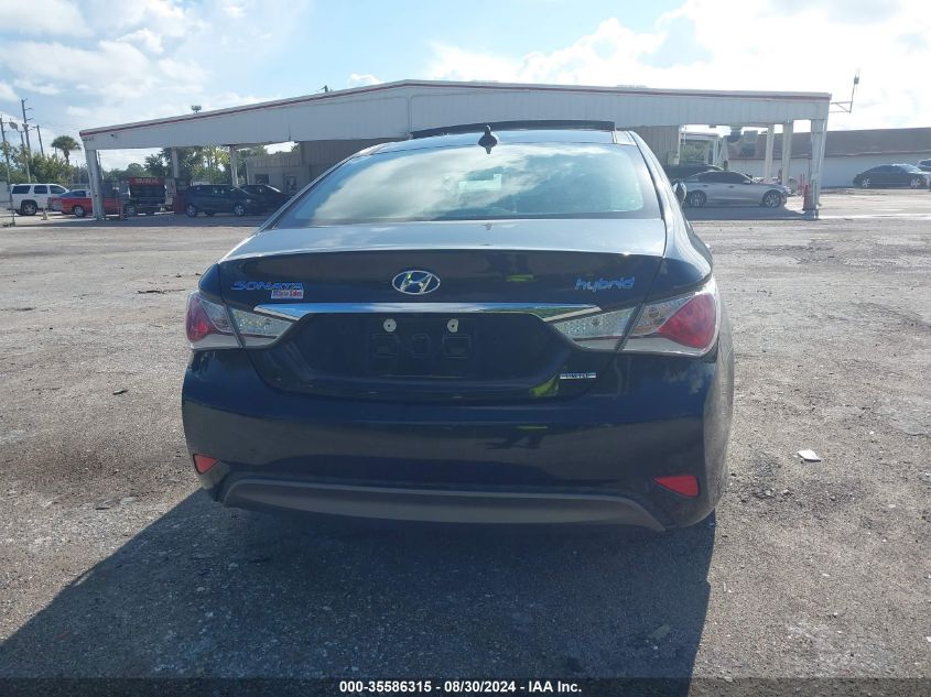 2015 Hyundai Sonata Hybrid Limited VIN: KMHEC4A45FA119358 Lot: 35586315