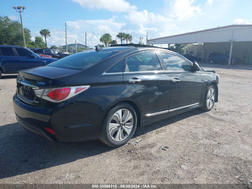 2015 Hyundai Sonata Hybrid Limited VIN: KMHEC4A45FA119358 Lot: 35586315