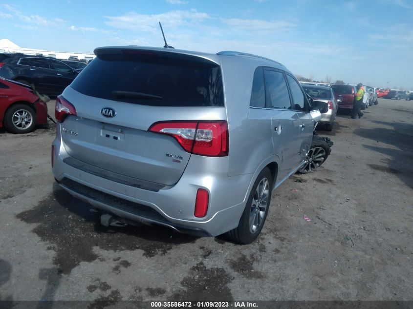 2014 Kia Sorento Sx V6 VIN: 5XYKWDA7XEG433191 Lot: 35586472