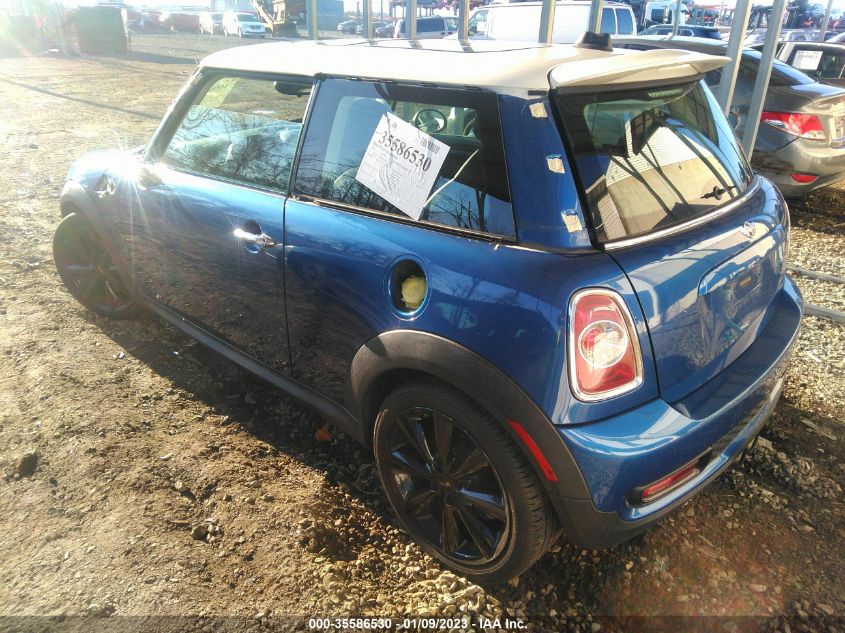 2013 Mini Cooper Hardtop S VIN: WMWSV3C50DT475586 Lot: 35586530