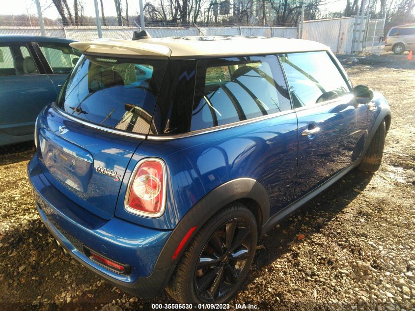 2013 Mini Cooper Hardtop S VIN: WMWSV3C50DT475586 Lot: 35586530