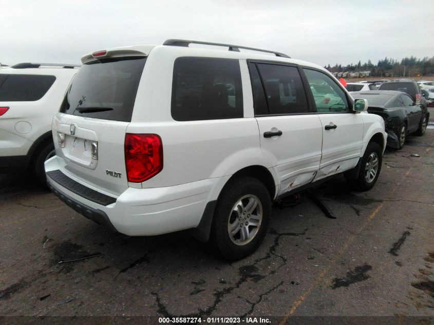 2HKYF18543H618517 2003 Honda Pilot Ex-L