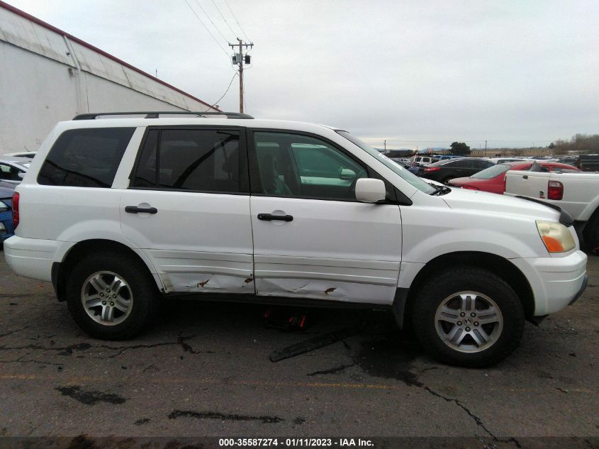 2003 Honda Pilot Ex-L VIN: 2HKYF18543H618517 Lot: 35587274