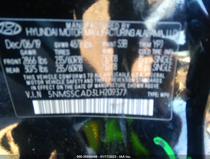 5NMS5CAD3LH209377