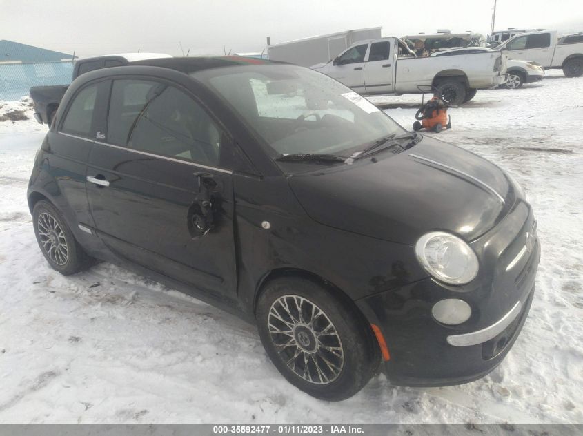 2012 Fiat 500C Lounge VIN: 3C3CFFER9CT225020 Lot: 35592477