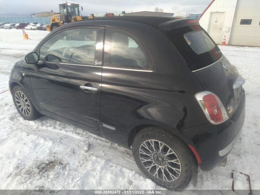 2012 Fiat 500C Lounge VIN: 3C3CFFER9CT225020 Lot: 35592477