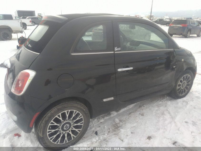 2012 Fiat 500C Lounge VIN: 3C3CFFER9CT225020 Lot: 35592477