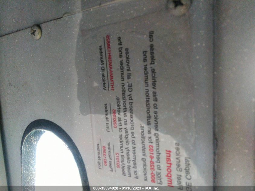 2009 International 4000 4300 VIN: 1HTMMAAM39H138825 Lot: 35594928