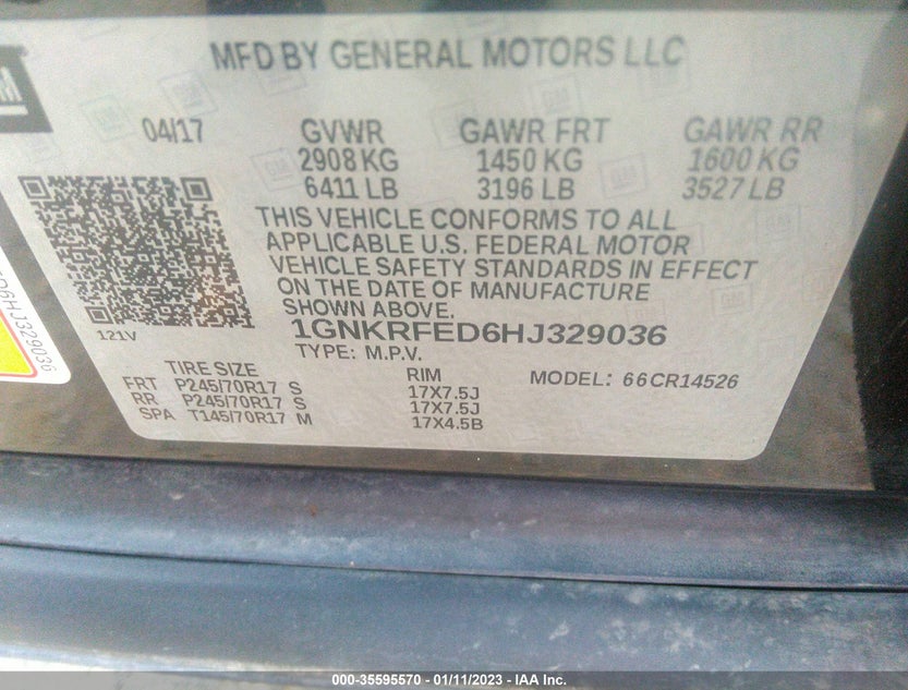 1GNKRFED6HJ329036
