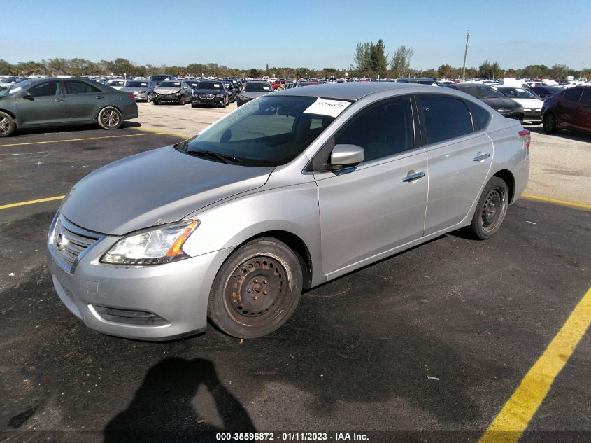 2015 Nissan Sentra Sv VIN: 3N1AB7AP1FY319637 Lot: 35596872