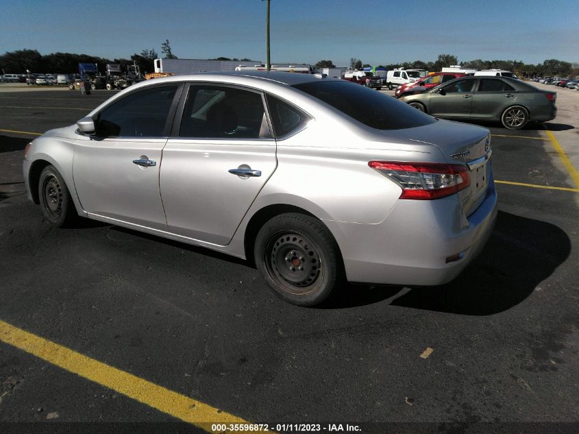 3N1AB7AP1FY319637 2015 Nissan Sentra Sv