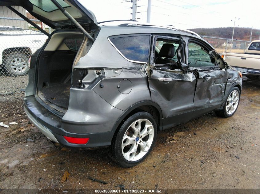 2014 Ford Escape Titanium VIN: 1FMCU9J92EUB76773 Lot: 35599661