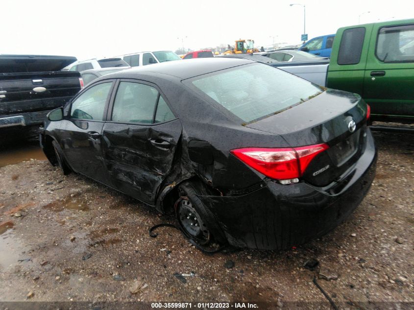 2019 Toyota Corolla Le VIN: 2T1BURHE1KC192006 Lot: 35599871