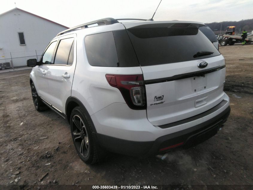 2015 Ford Explorer Sport VIN: 1FM5K8GT3FGA39000 Lot: 35603439