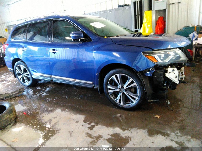 2017 Nissan Pathfinder Platinum VIN: 5N1DR2MN5HC624651 Lot: 35604213