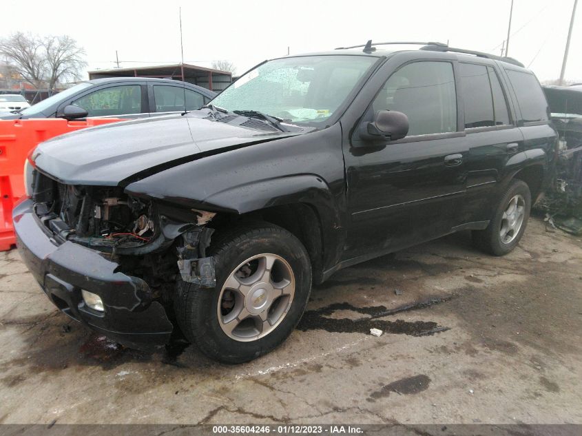 1GNDS13S282165845 2008 Chevrolet Trailblazer Lt