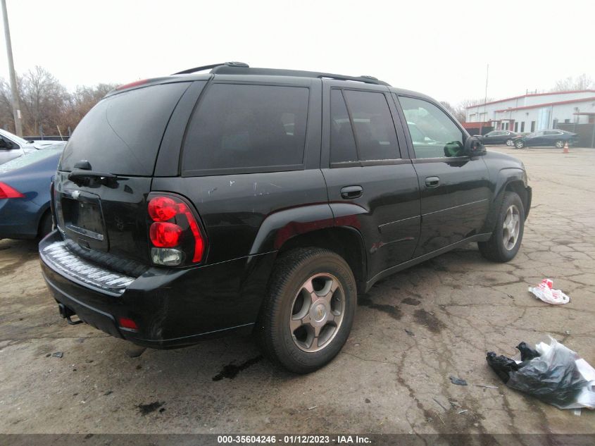 2008 Chevrolet Trailblazer Lt VIN: 1GNDS13S282165845 Lot: 35604246