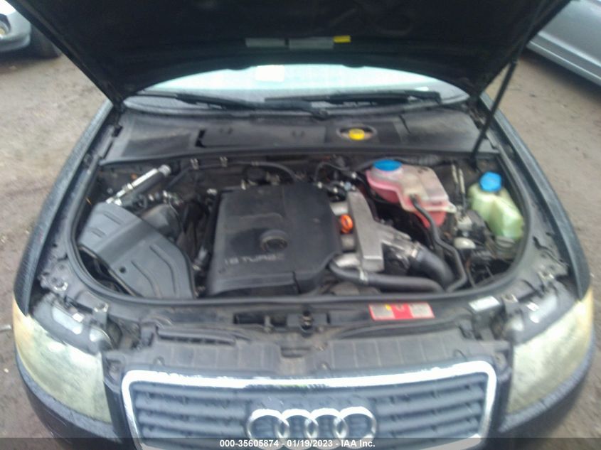 WAUAC48H35K021849 2005 Audi A4 1.8T