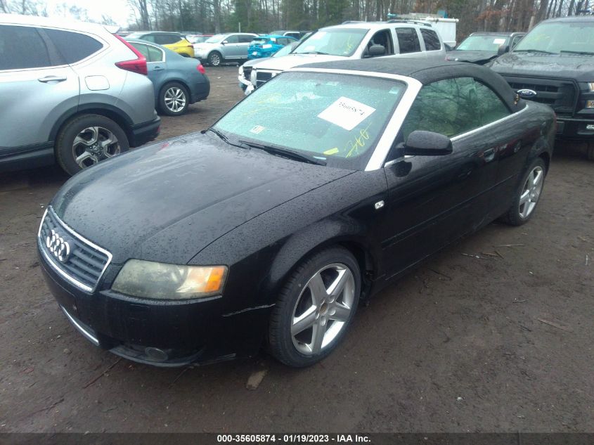 WAUAC48H35K021849 2005 Audi A4 1.8T