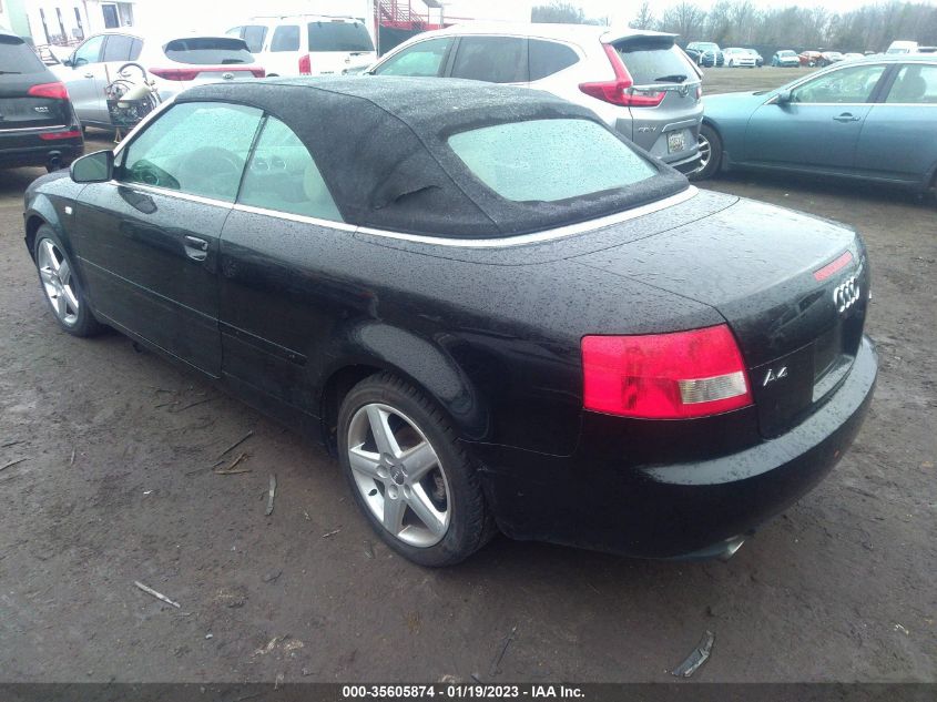 WAUAC48H35K021849 2005 Audi A4 1.8T