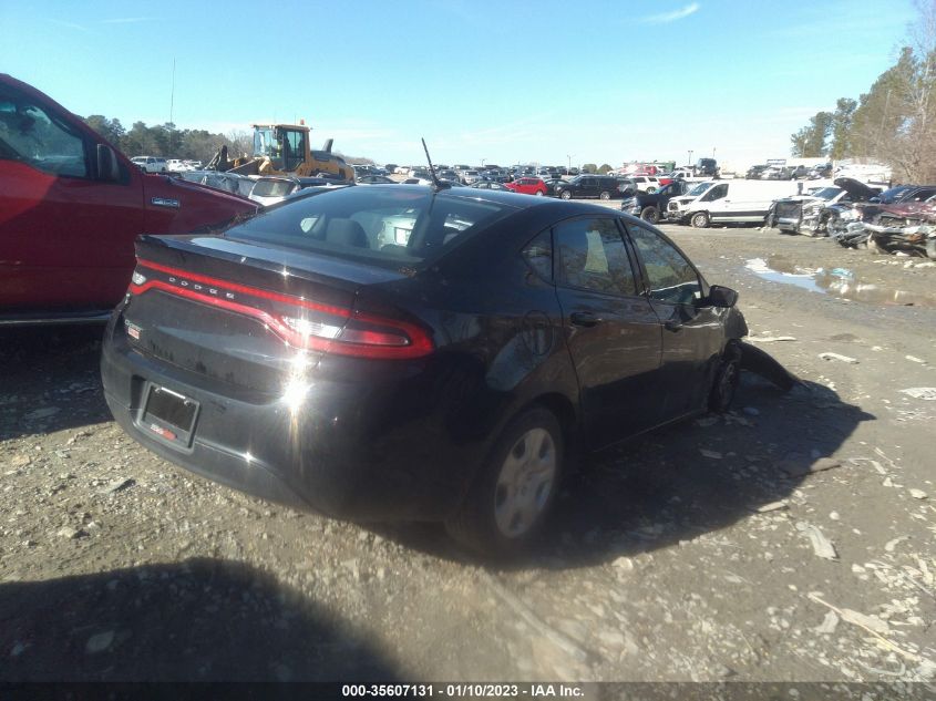 1C3CDFAA3GD703837 2016 Dodge Dart Se