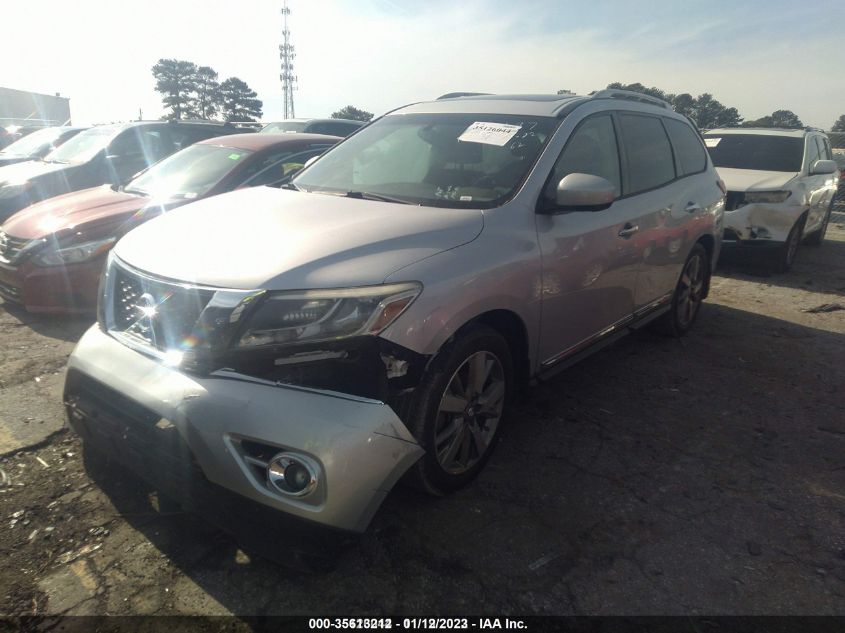 2014 Nissan Pathfinder Platinum VIN: 5N1AR2MN0EC668197 Lot: 35613212