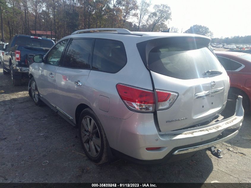 2014 Nissan Pathfinder Platinum VIN: 5N1AR2MN0EC668197 Lot: 35613212