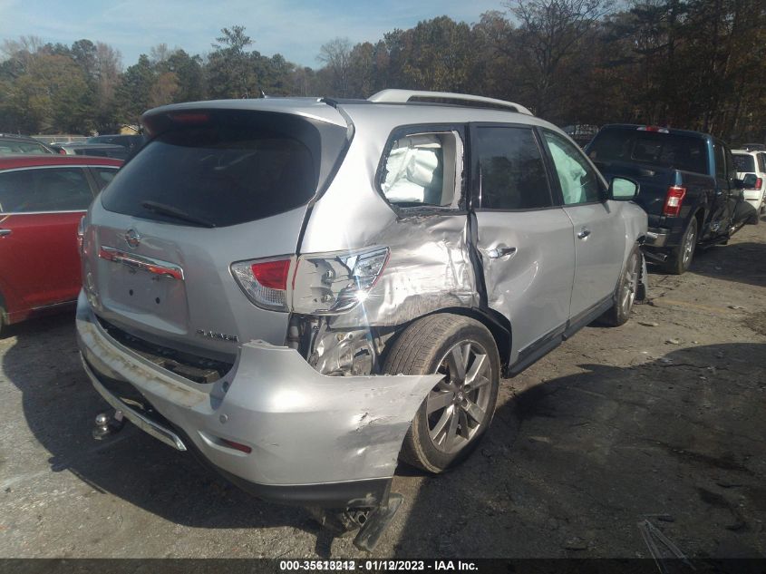 2014 Nissan Pathfinder Platinum VIN: 5N1AR2MN0EC668197 Lot: 35613212