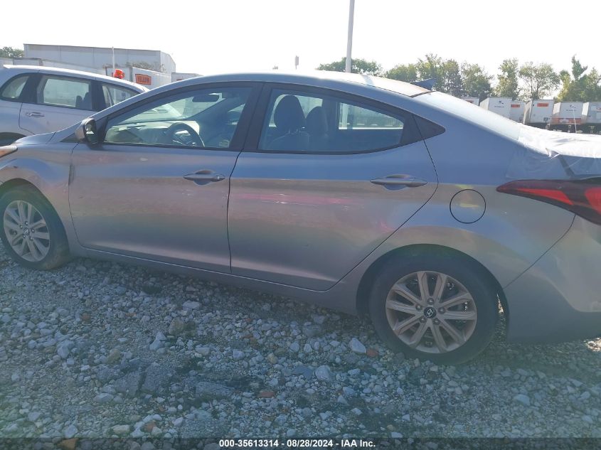 2014 Hyundai Elantra Se (Ulsan Plant) VIN: KMHDH4AE0EU158622 Lot: 35613314