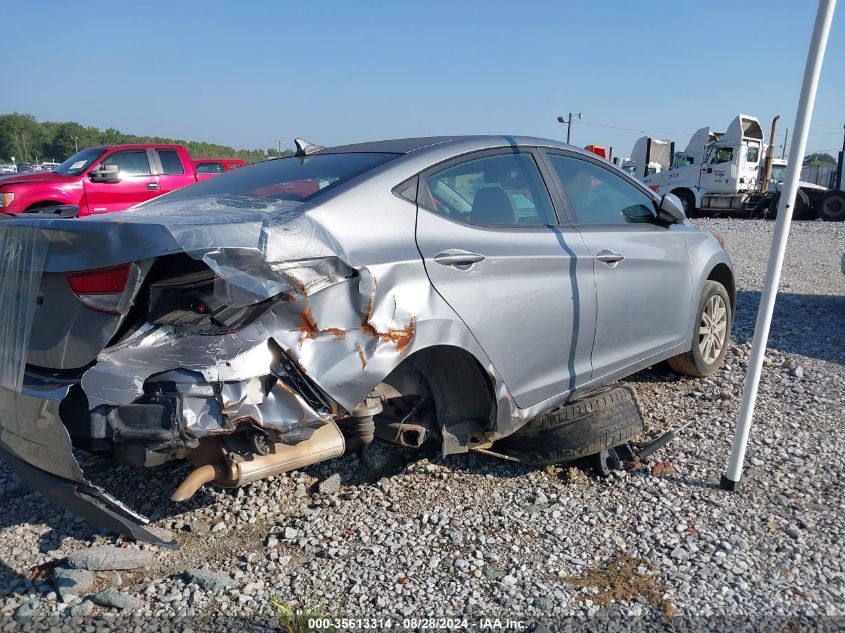 KMHDH4AE0EU158622 2014 Hyundai Elantra Se (Ulsan Plant)