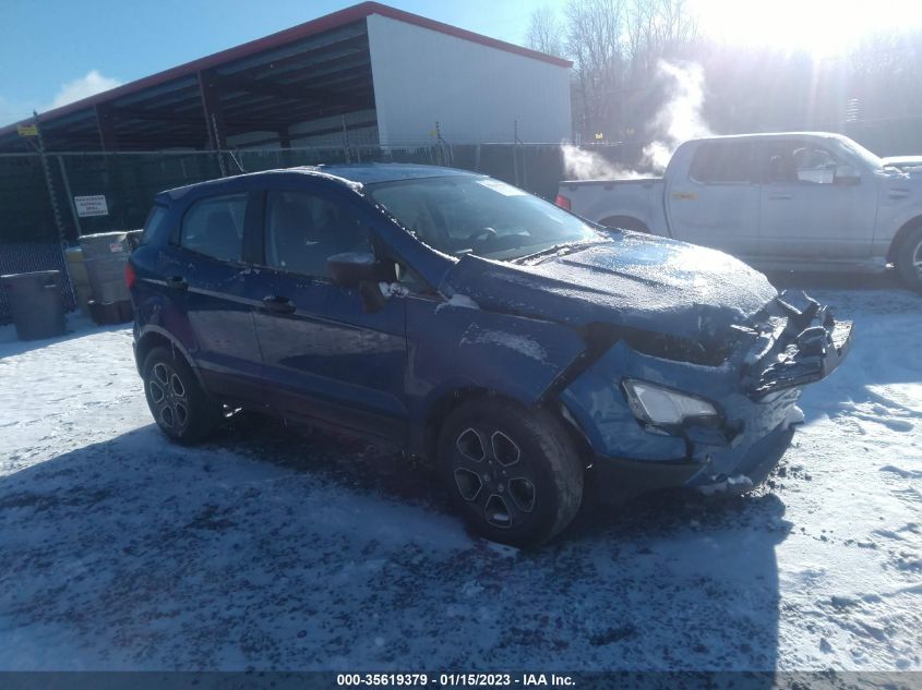 2020 Ford Ecosport S VIN: MAJ3S2FE8LC355724 Lot: 35619379