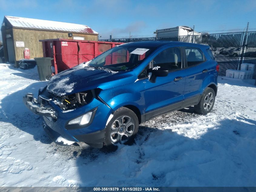 2020 Ford Ecosport S VIN: MAJ3S2FE8LC355724 Lot: 35619379