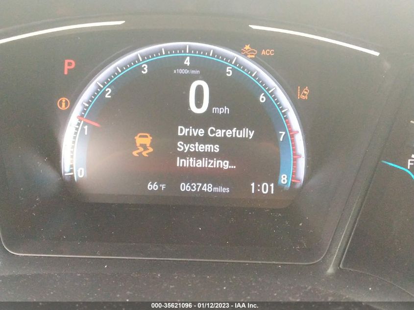 2019 Honda Civic Lx VIN: 2HGFC2F6XKH588093 Lot: 35621096