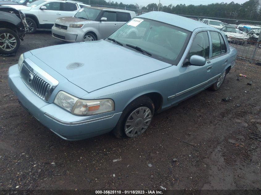 2007 Mercury Grand Marquis Gs VIN: 2MEFM74V07X637073 Lot: 35625110