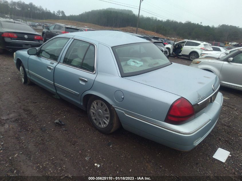 2007 Mercury Grand Marquis Gs VIN: 2MEFM74V07X637073 Lot: 35625110